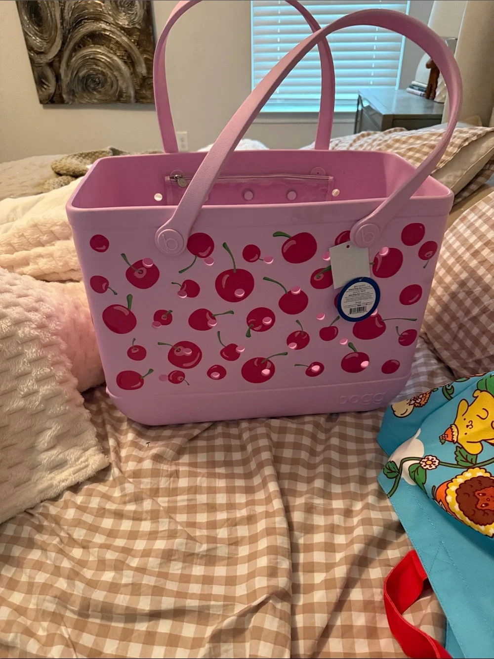 NWT- Original Bogg Bag with Cherries